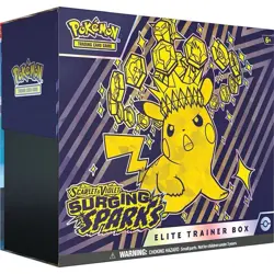 Pokemon TCG Scarlet & Violet Surging Sparks Elite Trainer Box Sealed Job Lot x9 - Image 1