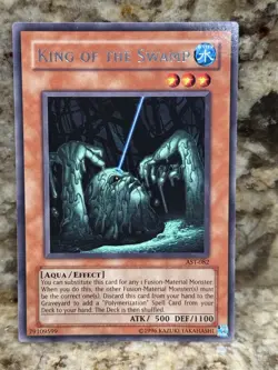 Yugioh King of the Swamp #AST-082 Rare LP - Image 1