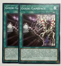 Yugioh! Gouki Gameface DOOD-EN056 COMMON DOOM OF DIMENSIONS PREORDER - Image 1