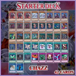 ARMED DRAGON CHAZZ STARTER DECK 42 | LV White Dragon Duelist Kingdom YuGiOh - Image 2