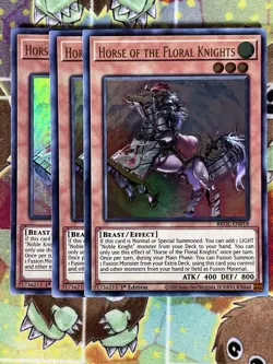 Yugioh Horse Of The Floral Knights BROL-EN018 Playset - Image 1