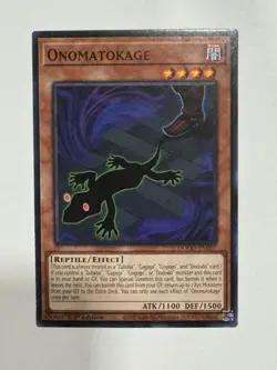 Yugioh! Onomatokage DOOD-EN007 COMMON Doom of Dimensions PREORDER - Image 1
