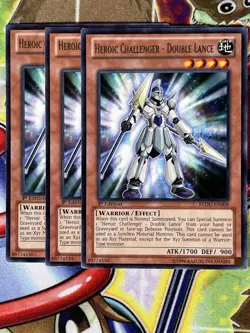 Yugioh Heroic Challenger - Double Lance REDU-EN008 Playset - Image 1