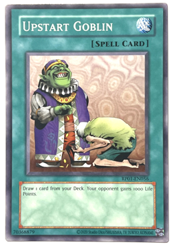YuGiOh! - Upstart Goblin - RP01-EN056 - Unlimited - Common - Image 1