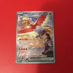 Pokemon TCG Ethan's Ho-Oh EX Sir Destined Rivals Card 230/182 Mint Condition - Image 1