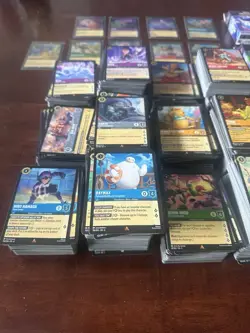 Lot of 1600 Disney Lorcana Cards Commons Uncommon Holos Mostly First Chapter - Image 2