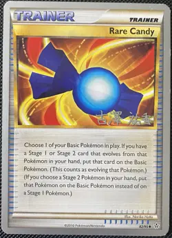 Rare Candy - 2010 (Yuka Furusawa) 82/95 World Championship - Pokemon Card - Image 1