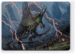 Etali, Primal Sickness Art Card 32 Art Series: March of the Machine NM - Image 1