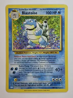 Blastoise CLB 003/034 Holo NM Pokemon Trading Card Game Classic - Image 1