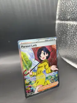 238/182 Parasol Lady - Paradox Rift - Full Art Trainer - Rare - Pokemon Card TCG - Image 2