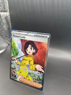 238/182 Parasol Lady - Paradox Rift - Full Art Trainer - Rare - Pokemon Card TCG - Image 3