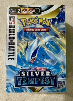 Pokemon TCG Sword and Shield Silver Tempest Build and Battle 40-Card Deck 820650851056 - Image 2