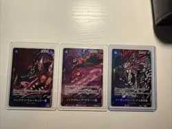 ONE PIECE Card Game Five Elders 3set Op13-089, Op13-080, Op13-083 - Image 1