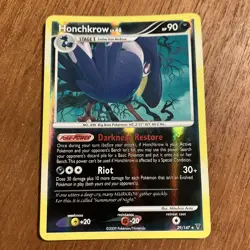 Honchkrow 29/147 - Rare Reverse Holo - Supreme Victors - Pokemon CARD - MP - Image 1