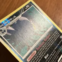 Honchkrow 29/147 - Rare Reverse Holo - Supreme Victors - Pokemon CARD - MP - Image 2