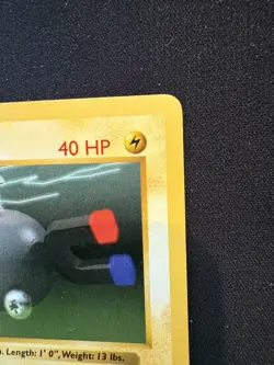 Pokemon Magnemite 53/102 1st Edition Shadowless Base Set Card Unplayed Near Mint - Image 4