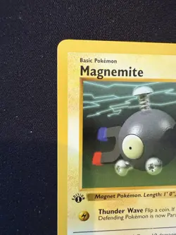 Pokemon Magnemite 53/102 1st Edition Shadowless Base Set Card Unplayed Near Mint - Image 5