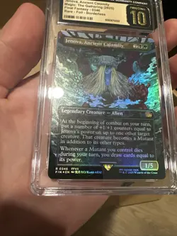 CGC Pristine 10 - Jenova, Ancient Calamity Borderless Foil - FINAL FANTASY POP 1 - Image 2