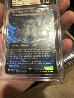 CGC Pristine 10 - Jenova, Ancient Calamity Borderless Foil - FINAL FANTASY POP 1 - Image 3