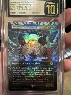 CGC Pristine 10 - Jenova, Ancient Calamity Borderless Foil - FINAL FANTASY POP 1 - Image 4