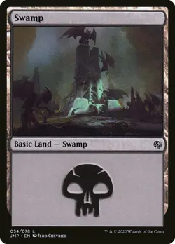 1x Swamp (054/078) MTG Jumpstart NM Pack Fresh - Image 1