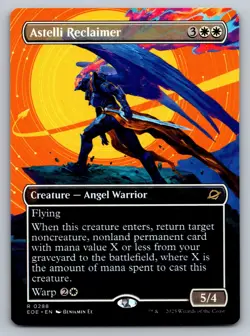 Astelli Reclaimer (Borderless) MTG Magic The Gathering R Edge of Eternities 288 - Image 1