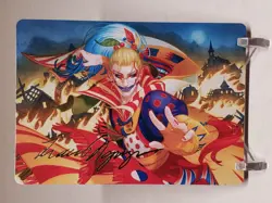 MTG Final Fantasy Art Series Gold Stamped Autograph: Ruinous Ultimatum 33/53 - Image 1