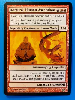 MTG 1x Homura, Human Ascendant Saviors of Kamigawa Magic the Gathering x1 NM - Image 1