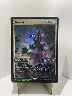 Time Wipe - War of the Spark Planeswalker Weekend Promo Foil - Rare - 223/264 - Image 1