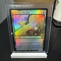 Traveling Chocobo (FOIL) (0210) Final Fantasy MTG - Image 1