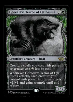 Goreclaw, Terror of Qal Sisma 27 Foil R March of the Machine: Multiverse Legends - Image 1