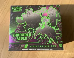 Pokemon TCG Scarlet Violet Shrouded Fable ETB Elite Trainer Box Factory Sealed - Image 1