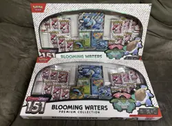 Pokemon TCG Scarlet & Violet 151 Blooming Waters Premium Collection 2 Pack - New - Image 2