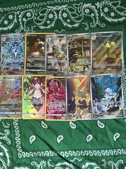 Pokemon TCG Lot of 10 Illustration Rare/ Full Arts - Image 1