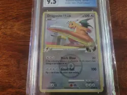 Pokemon 2009 Dragonite FB Crosshatch Holo Pokemon League 56/147 CGC Gem Mint 10 - Image 2