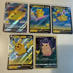 Pokemon Celebrations Pikachu Lot - Image 1