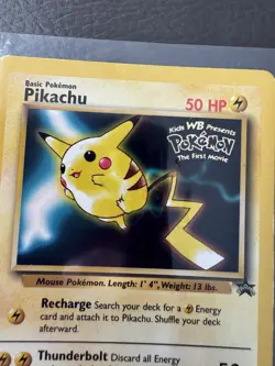 Pikachu 04/53 WB Pokemon The First Movie Promo - Image 3
