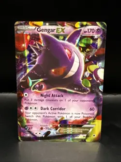 Pokemon Gengar EX 34/119 XY - Phantom Forces Holo - Image 1