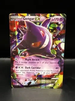 Pokemon Gengar EX 34/119 XY - Phantom Forces Holo - Image 2