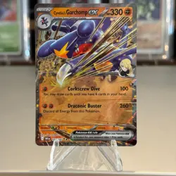 Pokemon TCG - Destined Rivals - Cynthia's Garchomp ex 104/182 *PACK FRESH* - Image 1