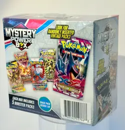 Pokemon Mystery Power Box 5 Booster Packs (Chase Pack Seeded 1:10) Sealed *New* - Image 3