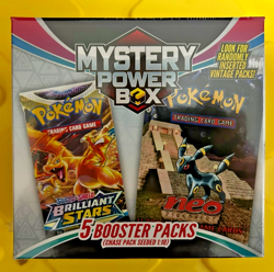 Pokemon Mystery Power Box 5 Booster Packs - Chase Pack Seeded 1:10 - Image 1