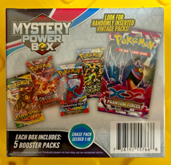 Pokemon Mystery Power Box 5 Booster Packs - Chase Pack Seeded 1:10 - Image 2