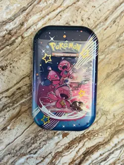Tinkatink TIN - Pokemon Scarlet & Violet Paldean Fates Mini Tin SEALED IN HAND - Image 1