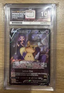 Mimikyu V TG16/TG30 - ACE 10 - Brilliant Stars - Pokemon TCG - Image 1