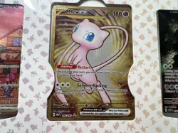 Pokemon TCG 151 UPC Promo Set Mew 053, Mewtwo 052, Metal Mew 205 New Sealed - Image 3