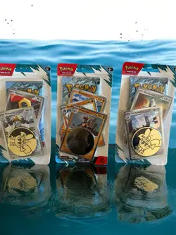 3 Pokemon Journey Together Premium Booster Pks: Klinklang, Rhyperior, Melmetal - Image 1