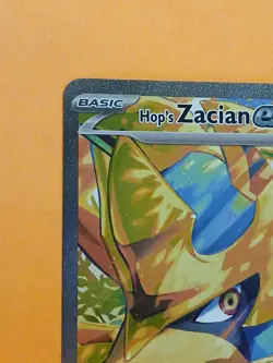 Pokemon Journey Together Hop's Zacian ex 186/159 Special Illustration Rare SIR - Image 4