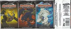 Monsuno Trading Card Game Topps 4 Booster Pack Lot Set CCG TCG - Image 3