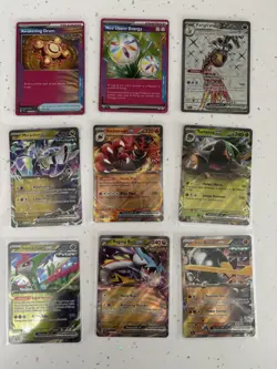 Pokemon Temporal Forces Bundle 9 Cards Lot 2 - Image 1